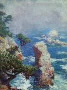 Guy Rose Mist Over Point Lobos USA oil painting artist